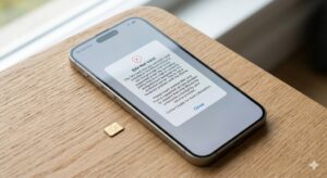iphone sim geçerli değil hatası